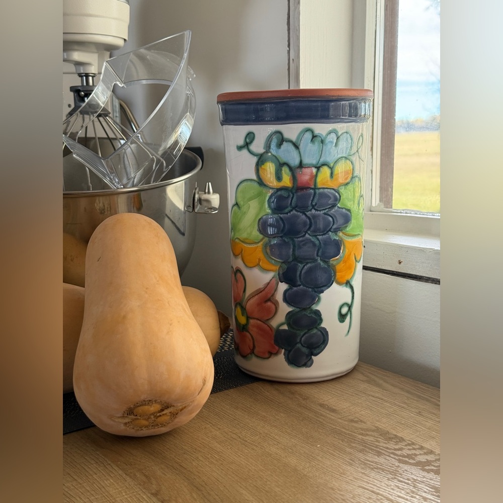 1980’s Himark Celina Signed Terracotta Wine Bottle Chiller